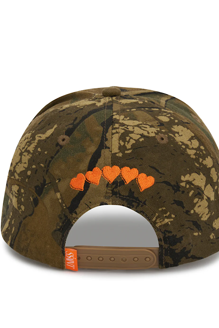 SSAINT Camo Five Panel Cap