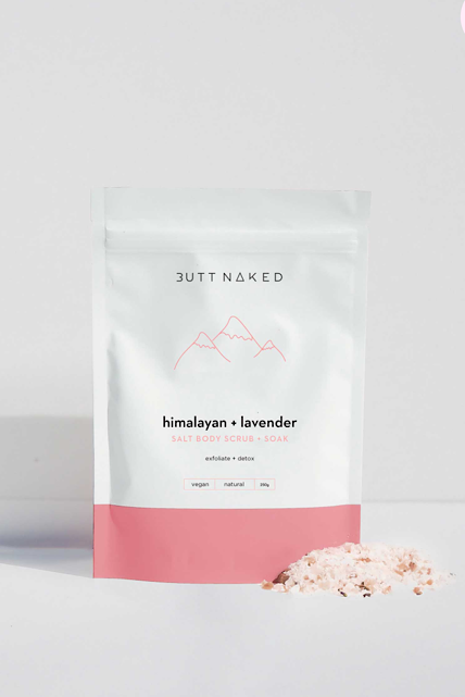 Himalayan & Lavender Salt Soak & Scrub