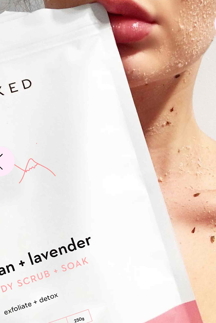 Himalayan & Lavender Salt Soak & Scrub