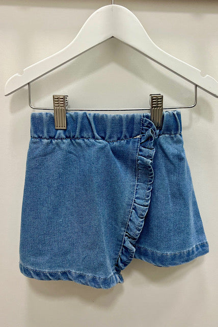 Poppi Skirt (Light Wash)