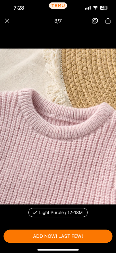 Blush Knit Vest