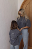 SSAINT No Vacancy Tee - Charcoal Acid Wash