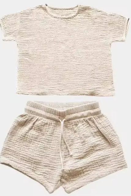 Muslin Set - Apricot