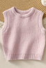 Blush Knit Vest