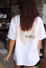 SSAINT Heart Tee - White & Cream