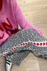 Leopard Heart Racer Pants