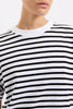 Organic Stripe Boyfriend Tee
