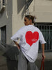 SSAINT Heart Tee - Red