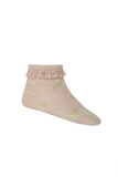 Jacquard Floral Sock - Petite Fleur Floral