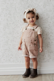 Chase Short Overall - Dusty Rose