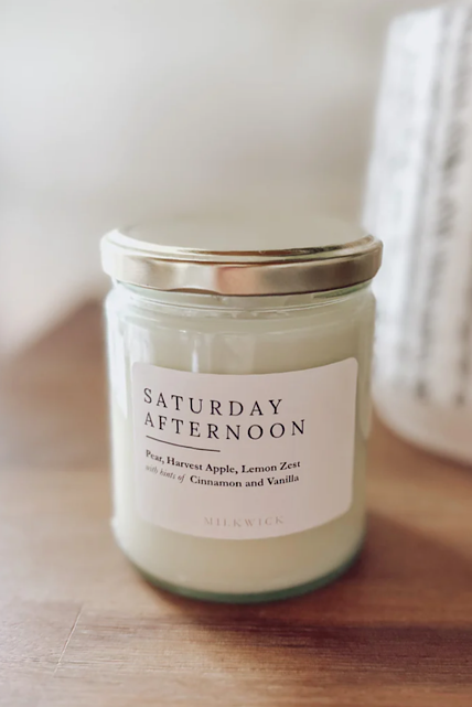 Saturday Afternoon Candle