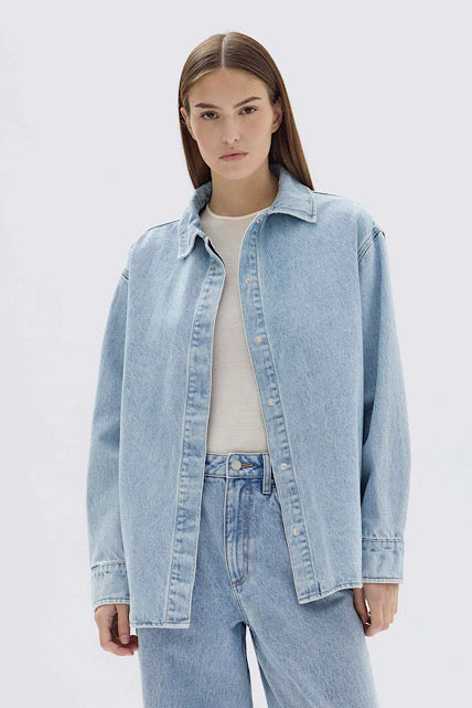 Rylee Oversized Denim Shirt