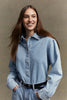 Rylee Oversized Denim Shirt