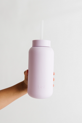 Bink Mama Bottle - Hydration Tracking (Stone)