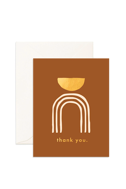 Thank you vessel Greeting Card