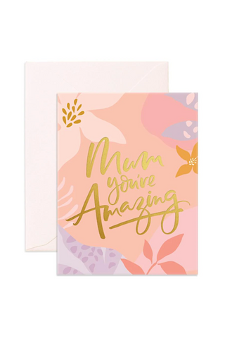Mama Flower Greeting Card