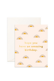 Amazing birthday sun Greeting Card