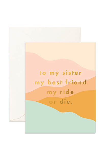 Birthday sister Greeting Card