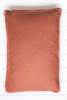 Plush Linen Cushion (Rust)