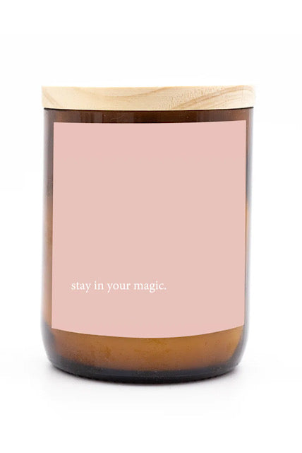 Heartfelt magic candle